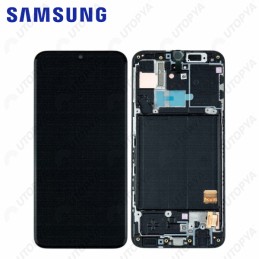 LCD Galaxy A41 (A415F) Schwarz