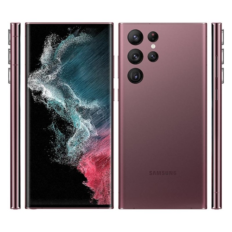 Samsung Galaxy S22 Ultra 5G (SM-S9080) - 256Gb Snapdragon Burgundy
