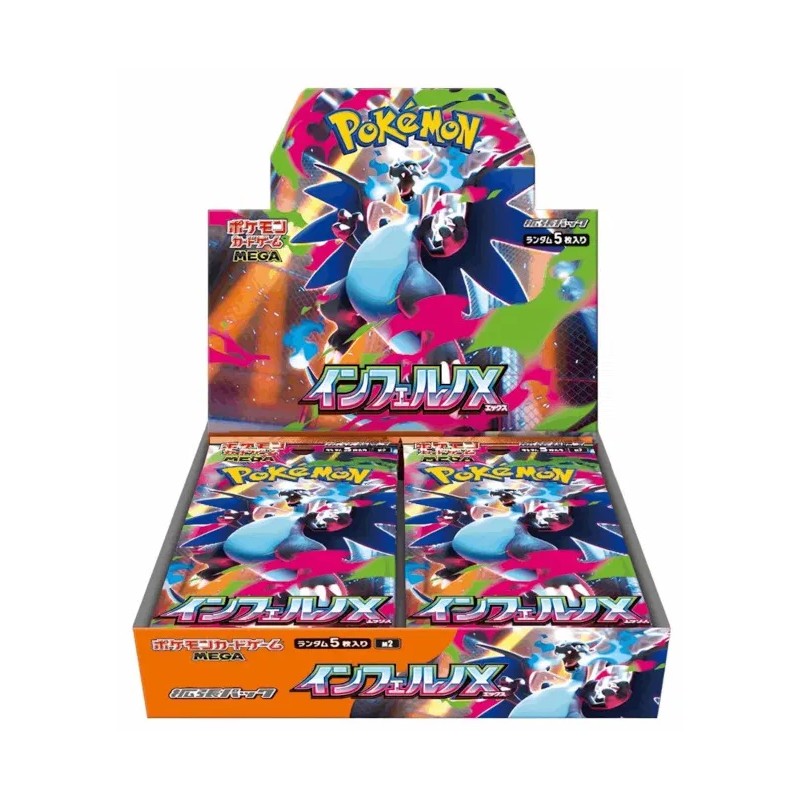 Pokemon Card Game MEGA Expansion Pack Inferno X 30Pack BOX