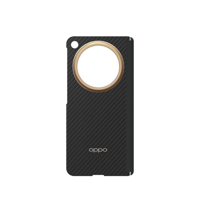 OPPO Find N6 Aramidfaser Magnetische Hülle - Schwarz