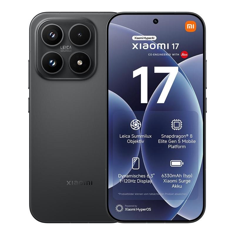 Xiaomi 17 12/512 GB Black Occasion