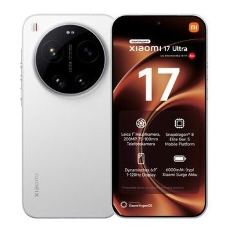 XIAOMI 17 Ultra 16+1To Blanc - Version Globale