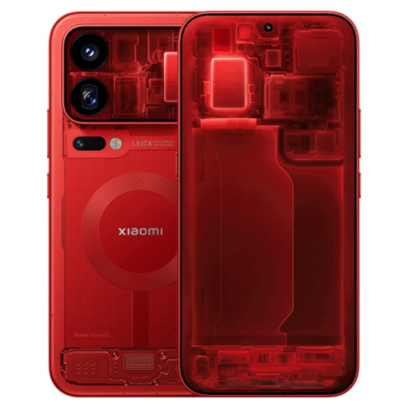 Xiaomi 18 Pro Max Transparent Edition 16+1TB Red - Chinesische Version