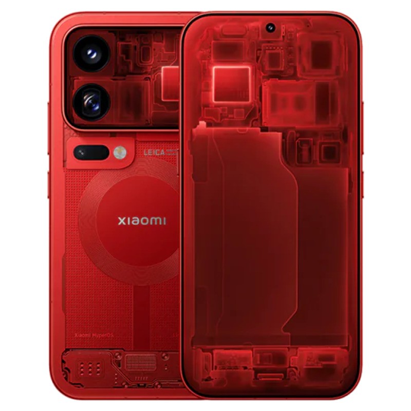 Xiaomi 18 Pro Transparent Edition 16+1TB Red - Chinesische Version